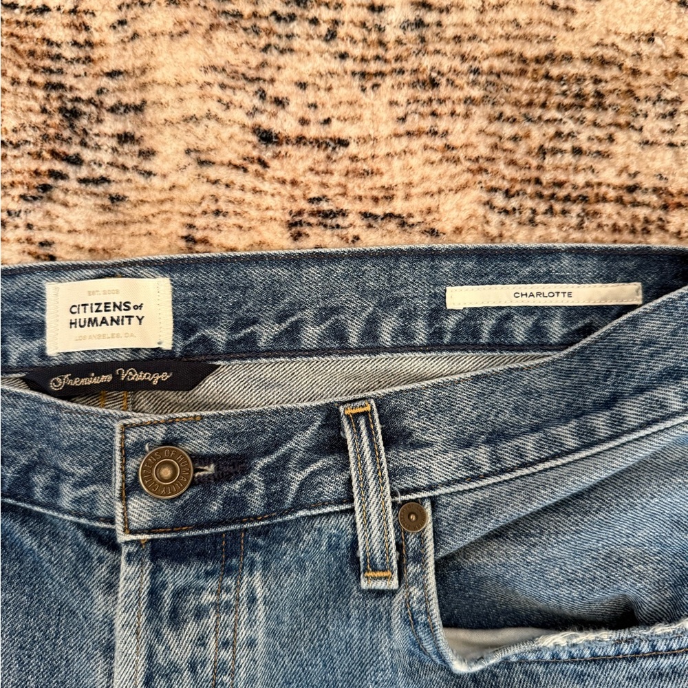 Citizens of Humanity Charlotte High Rise Straight Jeans